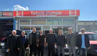 Amasya MHP Heyeti Esnaf Buluşmasında
