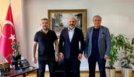 Amasya TSO Heyetinden Hasan Davulcu’ya Nezaket Ziyareti