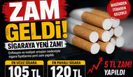 Sigaraya Yeni Zam: En Ucuzu 105 TL Oldu