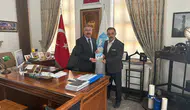 Başkan Kargı Misafirlerini Ağırladı