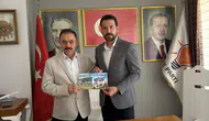 Vezirköprü Heyetinden AK Parti Merzifon İlçe Başkanlığına Ziyaret