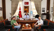 Merzifon Belediyesi’nde Dostane Ziyaret