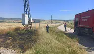 Merzifon’da Trafo Yangını Paniği! Ekipler Felaketi Önledi