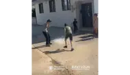 Suluova’da Su Arızası Çocuklara Eğlence Oldu