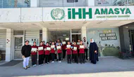Amasya'da Minik Yüreklerden Büyük Destek