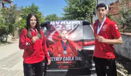 Amasyalı İkizler Minderde Tarih Yazdı
