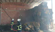 Sarıköy’de Saman Deposu Alevlere Teslim Oldu