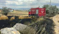 Merzifon'da Ekili Alan Alarmı! Akören Köyü'ndeki Yangın Büyümeden Söndürüldü