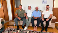Merzifon Gençlerinden Aksoy Ailesine Geçmiş Olsun Ziyareti