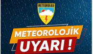 Amasya’ya Kuvvetli Yağış Uyarısı!