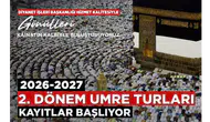 Amasya’da 2. Dönem Umre Turları Başlıyor