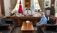 Başkan Kargı, Konuklarını Belediyede Ağırladı