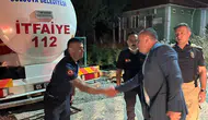 Başkan Sevindi’den Yangın Ekiplerine Teşekkür