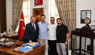 Merzifon Belediyesi'nde Dikkat Çeken Ziyaretler!