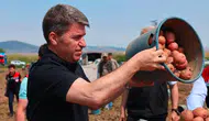 Vali Bakan Patates Hasadına Katıldı