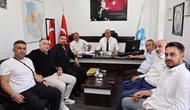 Merzifonspor'dan Belediye Başkan Yardımcısı Mustafa Atak'a Ziyaret