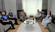 Amasya Emniyetinden Gaziye Ziyaret