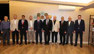 Amasya’da Tuğgeneral Halil Uğur Serin’e Veda Yemeği