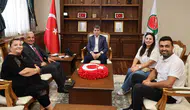 Amasya Valiliğinde İş ve Spor Zirvesi