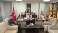 Başkan Özyol, Üsteğmen Arslan’ı Ağırladı