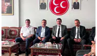 Türkiye Kamu-Sen Genel Başkanı Kahveci’den MHP Merzifon’a Ziyaret