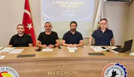 Merzifon TSO 6. Meslek Komitesi Toplandı