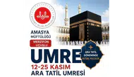 Amasyalılara Umre Müjdesi!
