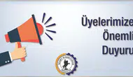 Merzifon TSO’dan Üyelere Kritik Uyarı