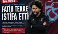 Trabzonspor’da Geceyi Sarsan Karar! Fatih Tekke Görevini Bıraktı