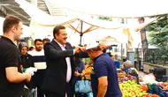 Vekil İpek Amasya Pazarında!