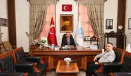 Başkan Kargı Misafirlerini Ağırladı