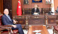 Amasya Müftüsü Yavuz Yeni Müftüyü Ağırladı