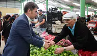 Vali Bakan Gümüşhacıköy Pazarında!