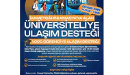 Amasya’da Üniversitelilere Büyük Destek