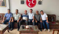 MHP Merzifon’a Ziyaretçi Akını