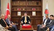 Amasya Valiliği’nde Ensar Vakfı Buluşması
