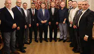 Amasya İl Emniyet Müdürü Ayhan Saraç’a Veda Yemeği