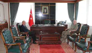 Amasya İl Özel İdaresi’nde Komutana Ziyaret