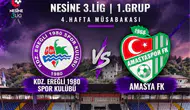Amasyaspor FK deplasmandan puansız dönüyor: 1-0