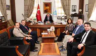 Merzifon Belediyesi’nde İki Önemli Buluşma!