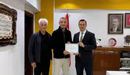 Başkan Uzun Konuklarını Ağırladı