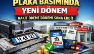 Plaka Basımında Yeni Dönem: Nakit Ödeme Tarih Oluyor