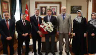 Amasya’da Din Görevlilerinden Vali Bakan'a Ziyaret