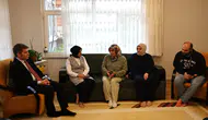 Amasya Valisi Çolak Ailesini Ziyaret Etti