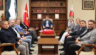 Amasya Valiliğinde Ziyaret Trafiği