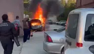 Hastane Otoparkında Yangın Paniği!