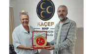 MHP Merzifon KAÇEP’e Üç Hilalli Ziyaret!
