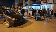 Otomobil ile Motosiklet Çarpıştı: 1 Yaralı
