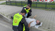 Elektrikli Bisiklet Devrildi: 1 Yaralı!