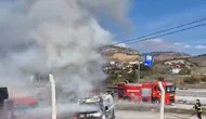 Park Halindeki Tanker Alev Aldı